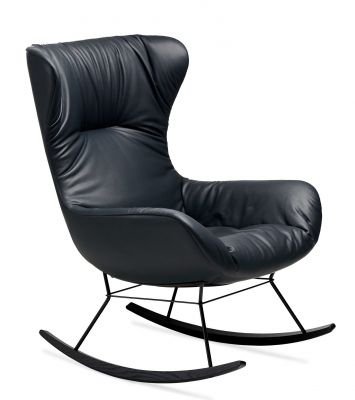 Leya Rocking Wingback Chair Schaukelstuhl Freifrau Manufaktur  
